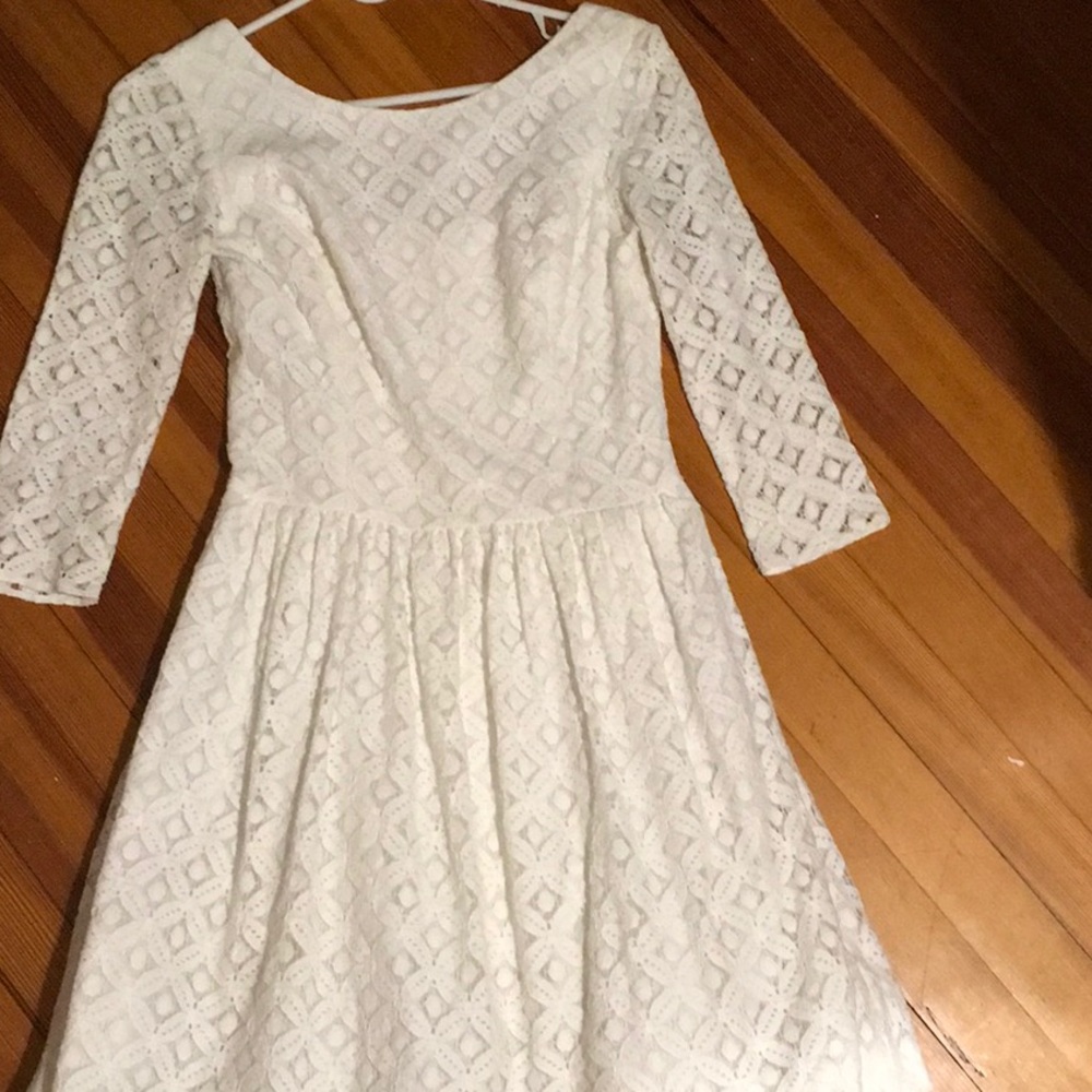 Lily Pulitzer White Dress size 2. Bridal Shower, confirmation, etc.
